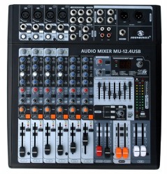 8 channel Audio Mixer with USB interface