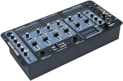 4 channel DJ Mixer with USB & LCD display and ECHO