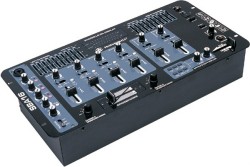 4 channel DJ Mixer with 6 effects