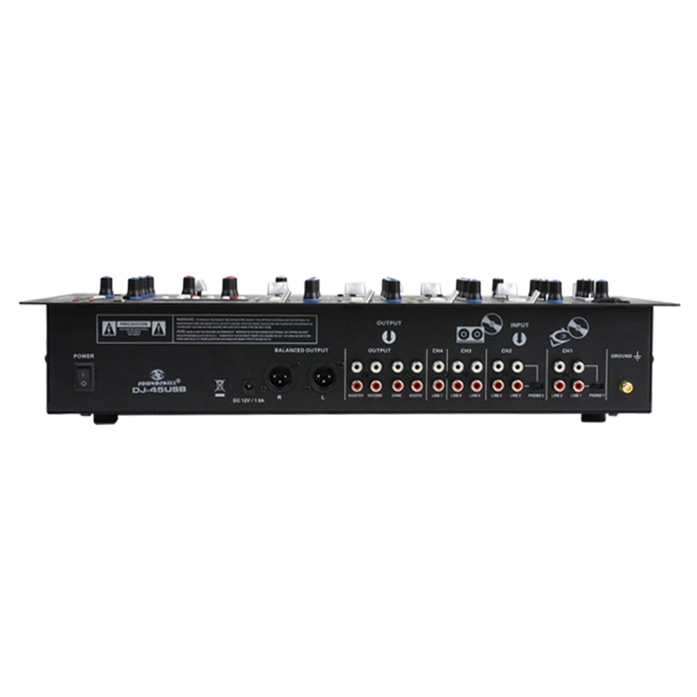 DJ-45USB Stereo DJ Console 4 Channel