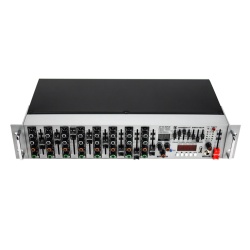 SDK1002P Rackmount Digital Powered Mixer 2U size with BT & MP3 & DSP