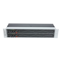 EQ-3102 Dual 31-band 2/3 octave graphic EQ 2U size