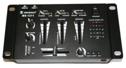 3 channels mini DJ mixer