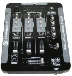 3 channel DJ Mixer